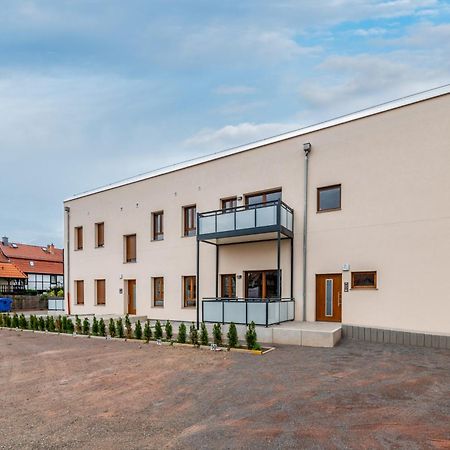 Design-Wohnung, Altstadt, Parkplatz, Netflix Quedlinburg Esterno foto